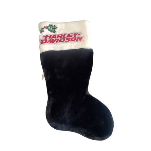 Vintage 1999 Harley Davidson Motorcycles 19" Embroidered Christmas Stocking - Picture 14 of 14